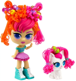 Фотография товара Кукла Curli Girls Именинница Мейли с белым котёнком Лулу