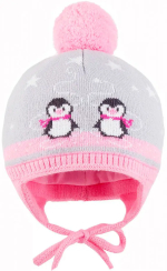 Фотография товара Головной убор детский Чудо-Кроха шапка Cz-62 розовый 40-42