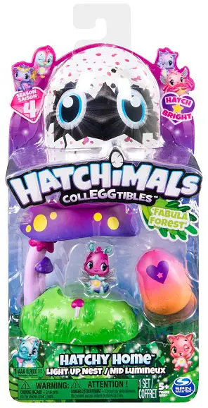 Игровой набор Hatchimals Домик-гнездо со светом лес