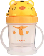 Фотография товара Поильник с ручками Тигренок Pituso, 240 мл
