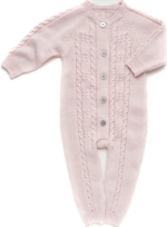 Комбинезон вязаный Merino розовый размер 62 Комбинезон вязаный Merino розовый размер 62