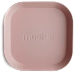 Фотография товара Квадратные тарелки Mushie Blush 2 штуки