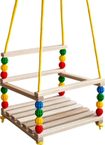 Фотография товара Качели подвесные деревянные ПК Лидер 20506