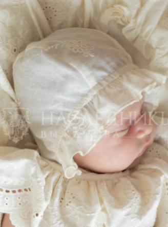 Фотография товара Чепчик цв. айвори, р. 36 - 48 (цв. айвори, р. 36)