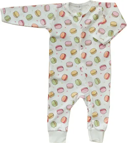 Комбинезон нательный для малыша, жёлто-розовый, р. 62-68, Т-126