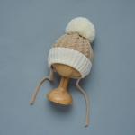 Фотография товара Шапочка вязаная Little Star Henry сахара+крем 36 см