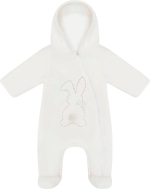 Фотография товара Комбинезон-термобелье Зайка с молочным бантиком размер 56-62