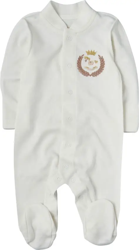 Комбинезон Герб с лошадкой, крем, р. 56, арт. 3100