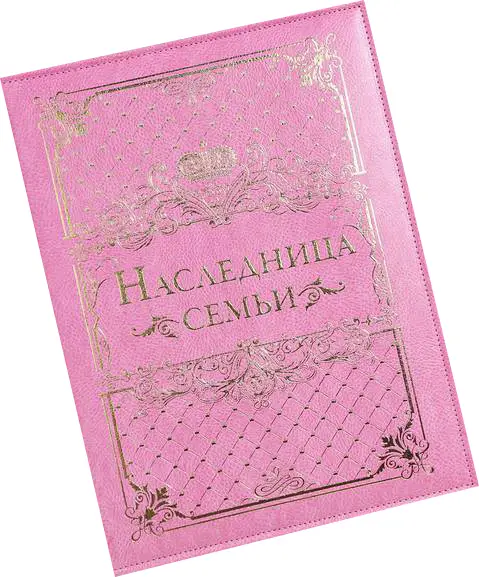 Книга малыша Наследница семьи 10 магнитных листов + 10 дизайнерских листов  2902085