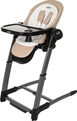 Фотография товара Стул для кормления 3 в 1 электрокачели, стул, бустер Triola Pitus, рама черная, бежевый