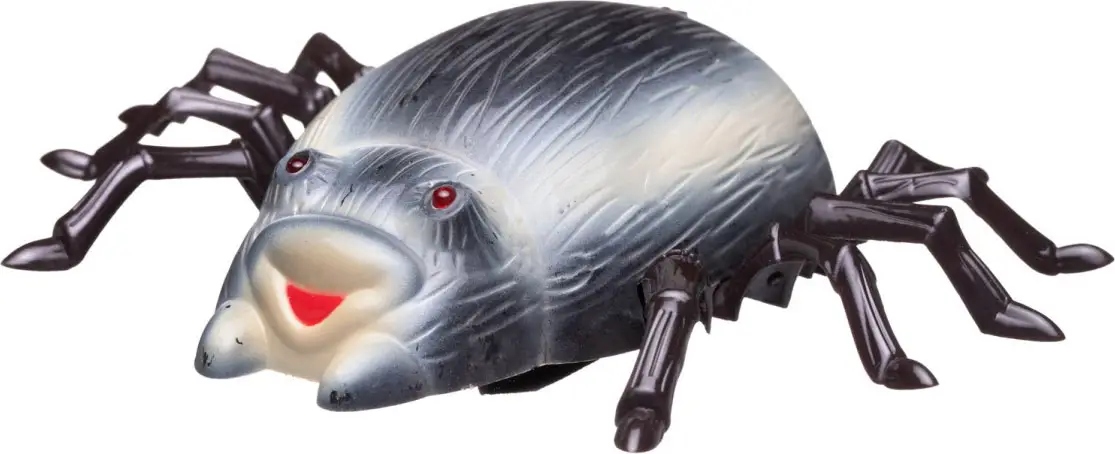 Паук Junfa ползает по стенам, ИК управление, с зарядным устройством, световые эффекты