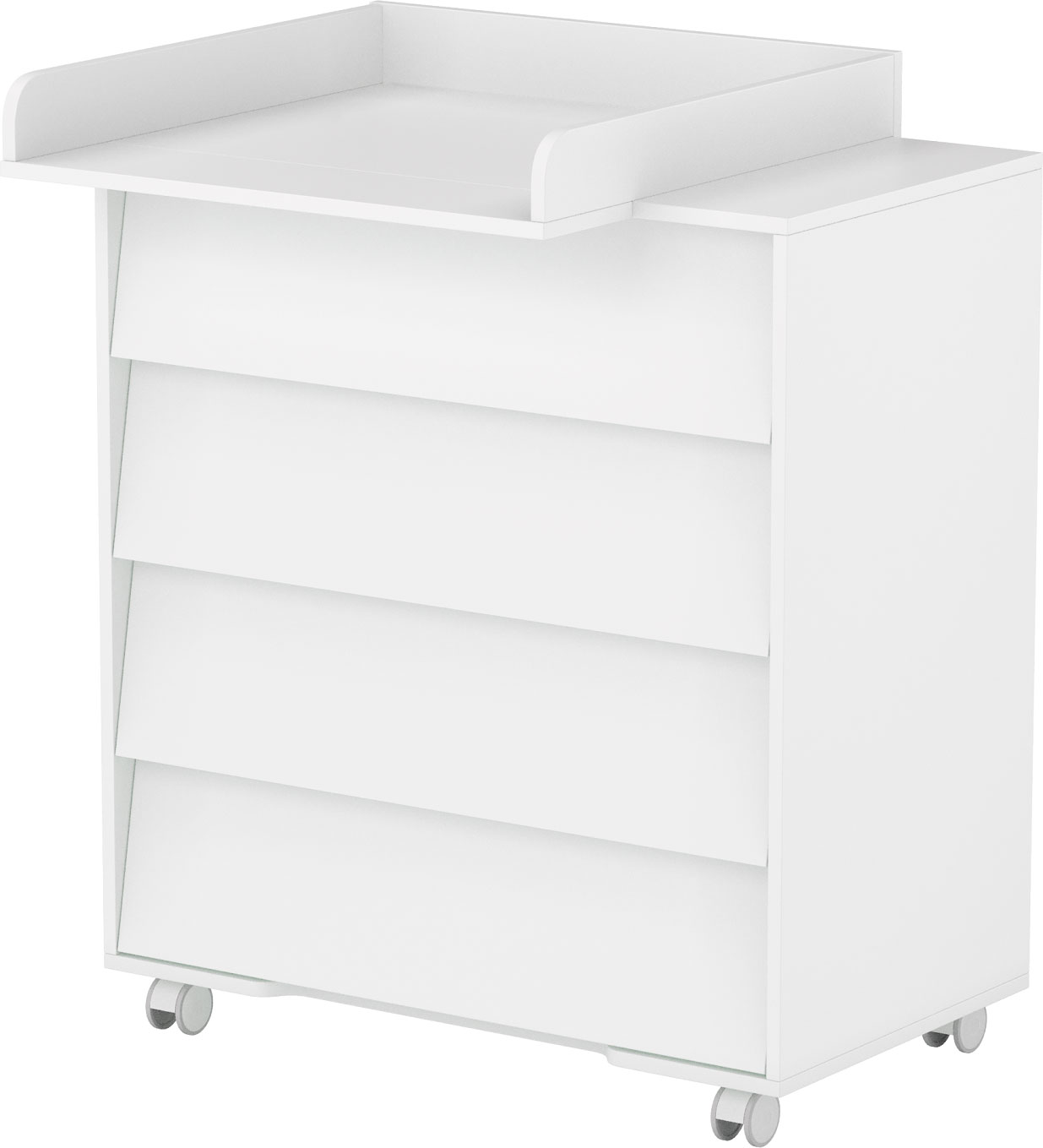 Комод CAMBRIDGE 800/4 цвет белый