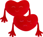 Фотография товара Подушка Сердце Orange Toys, 32x46x14 см, красное