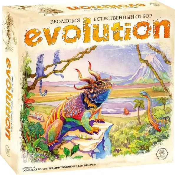 Настольная игра Правильные Игры Эволюция Естественный отбор