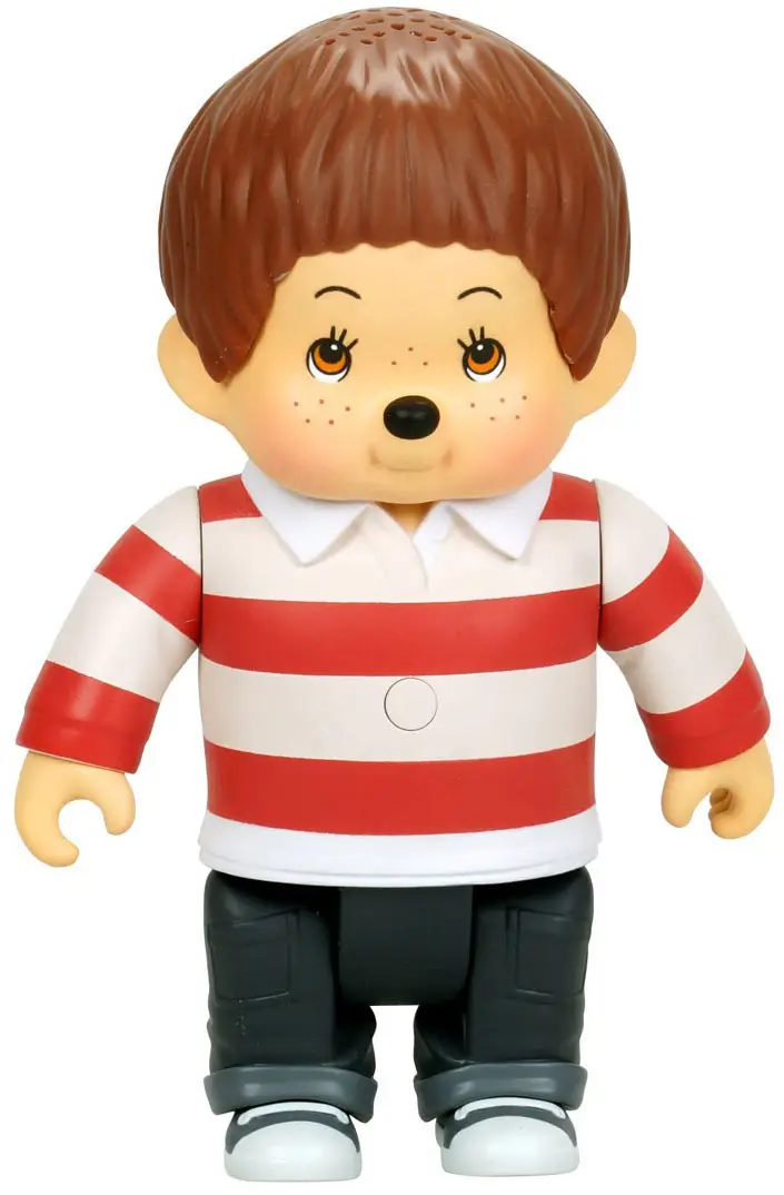 Робот Monchhichi Kauri бежевый/белый/черный