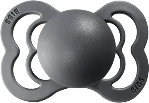 Пустышка Bibs Supreme Silicone  Black 0-6 месяцев