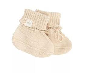 Фотография товара Носки вязаные цв. натуральный, р. 0-6 мес (цв. натуральный, р. 0-6 мес)