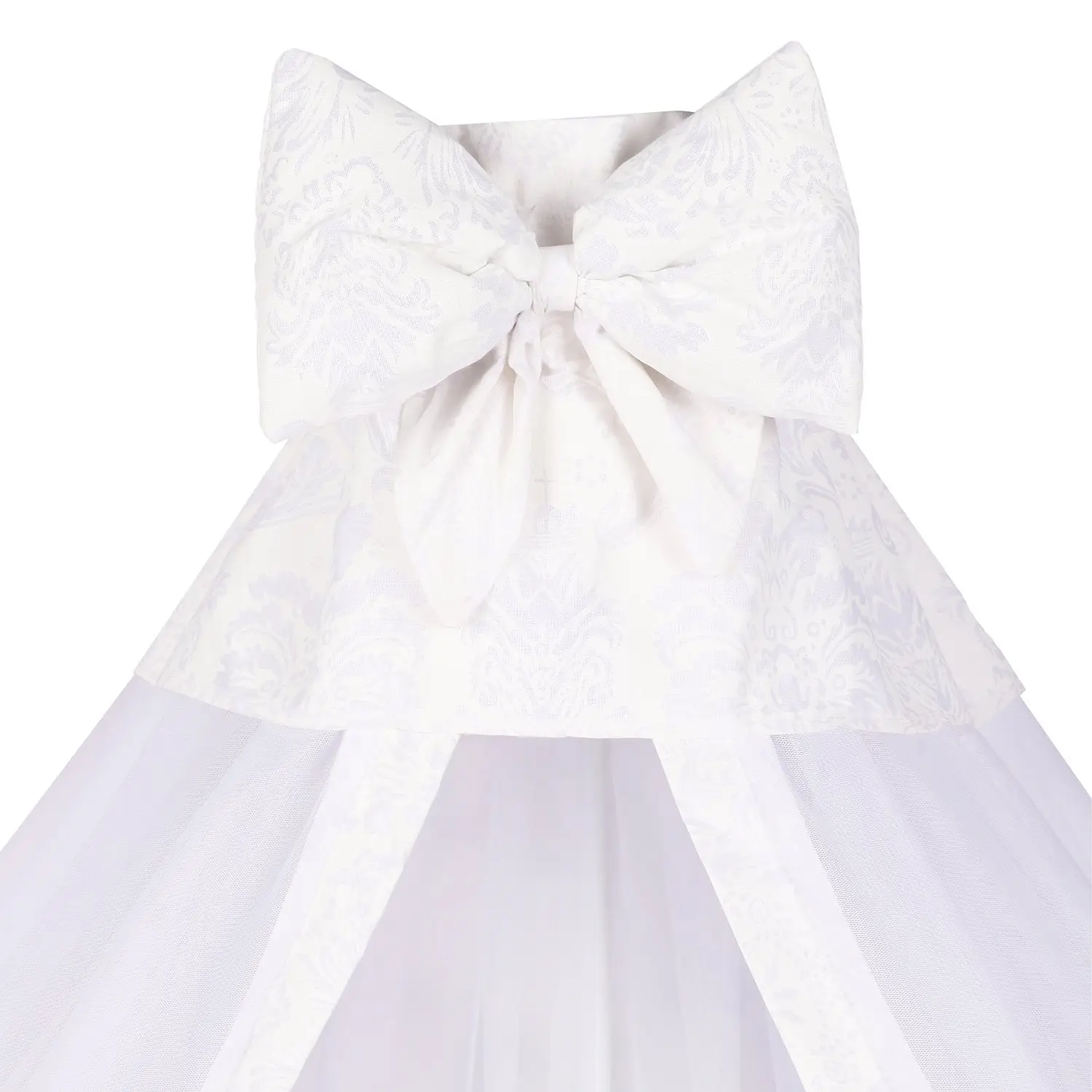 Балдахин с рюшем AmaroBaby Moonlight белый 150x300 см