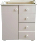 Фотография товара Комод Распашной Няня, цвет ваниль