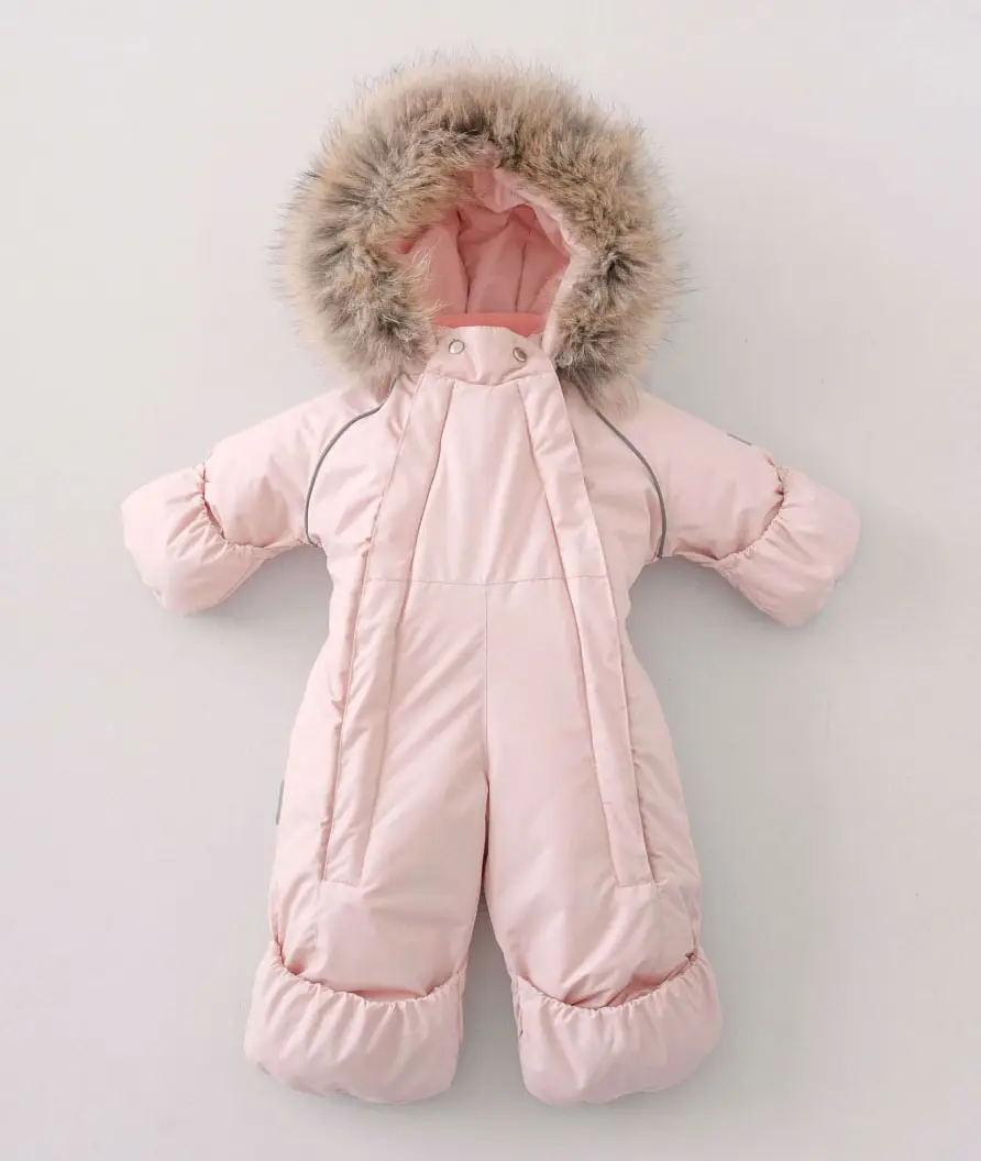 Комбинезон KiDi kids Скандинавия зимний, мембрана, розовая пудра 22, 68-74 см