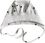 Чепчик Little Star Карапузик Чёрные Горошки крем 40 см Чепчик Little Star Карапузик Чёрные Горошки крем 40 см