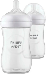 Фотография товара Бутылочка для кормления Natural Response Philips Avent, 260 мл, арт. SCY903/02 №2  PP