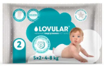 Подгузники Lovular Hot Wind S 4-8 кг, 2 штуки
