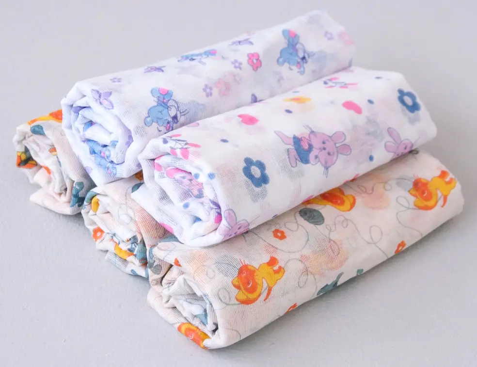 Пеленка KiDi kids Карапуз 80х120 см ситец