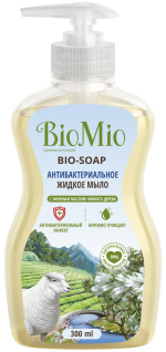 Антибактериальное жидкое мыло с эфирным маслом чайного дерева BioMio Bio-Soap 300 мл