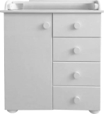 Фотография товара Комод Распашной Няня, цвет белый