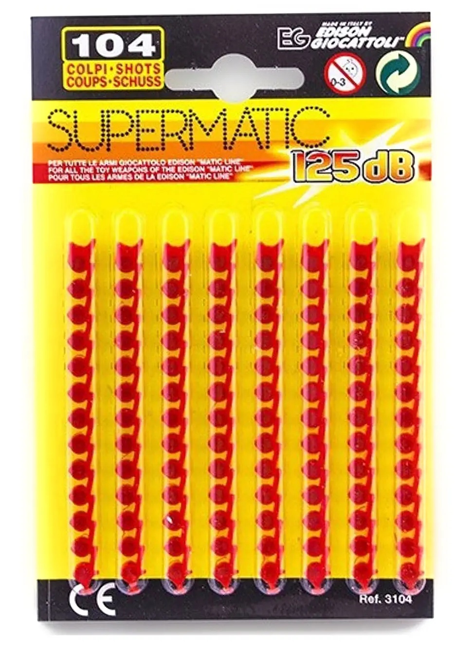 Пистоны Edison Giocattoli (3104)