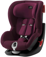 Фотография товара Автокресло группа 1 (9-18 кг) Britax Roemer King II Black Series Burgundy Red Trendline