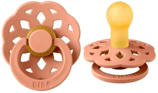 Пустышка Bibs Boheme Latex Peach 0-6 месяцев