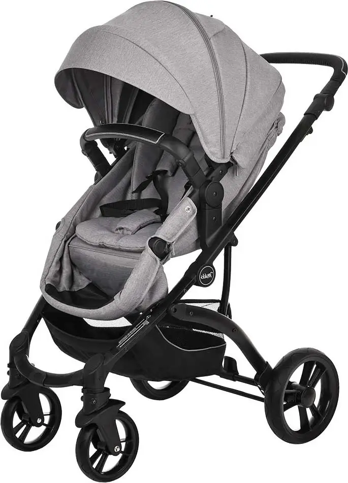 Коляска трансформер Pituso Mikki, Grey/Серый/Black