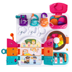 Интерактивная игрушка Auby Бизиборд световые и звуковые эффекты Интерактивная игрушка Auby Бизиборд световые и звуковые эффекты