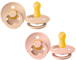 Фотография товара Набор пустышек Bibs Colour Vanilla, Blush 0-6 месяцев