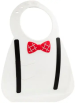 Фотография товара Детский Нагрудник Make My Day белый/учёный