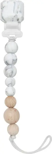Держатель для пустышки LOLLIPOP Pacifier Clip - Colour Pop Marble