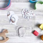 Рукавички-антицарапки Mjolk Кокосы/Хлопок/White Sand