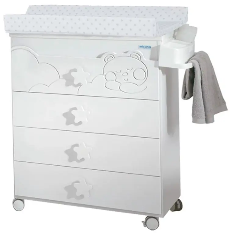 Комод Micuna Dolce Luce пеленальный белый
