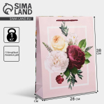 Фотография товара Пакет ламинированный LOVE, 28х38х9 см, 6582684