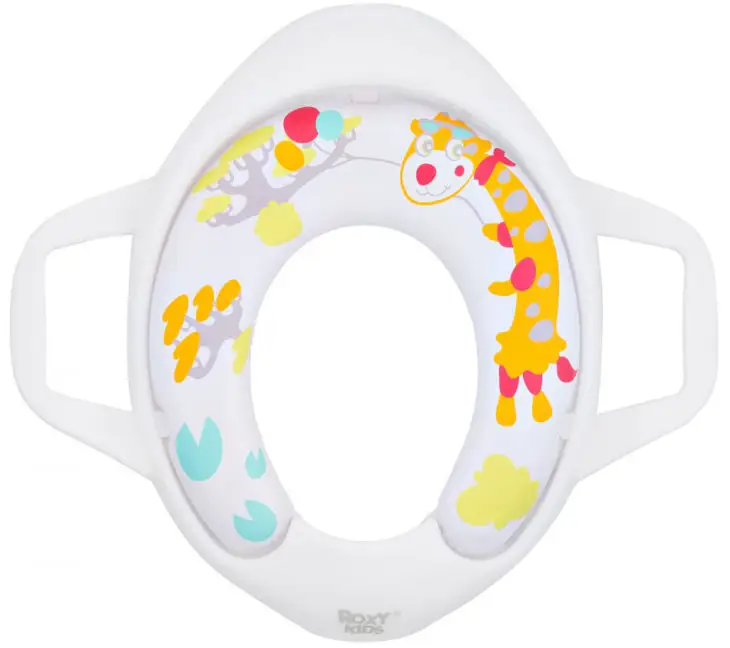 Накладка на унитаз с ручками Roxy Kids жираф