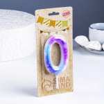 Фотография товара Свеча Страна Карнавалия в торт на шпажке Галактика цифра 0, гигант, 9 см