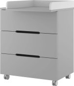 Фотография товара Комод Incanto Anniken Ecco 800/3 цвет серый/белый