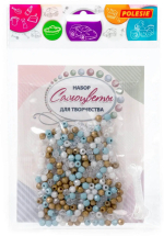 Фотография товара Набор для детского творчества из бусин, Полесье "Самоцветы", 335 элементов