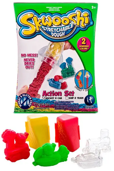 Набор для творчества Skwooshi c формочками и массой для лепки