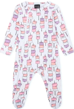 Комбинезон Mjolk Sleep and Play Маршмэллоу, р. 68