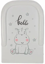 Доска пеленальная Polini kids Бегемотик с бортиками, для детских кроватей