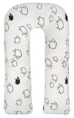Наволочка к подушке для беременных AmaroBaby U-образная Овечки