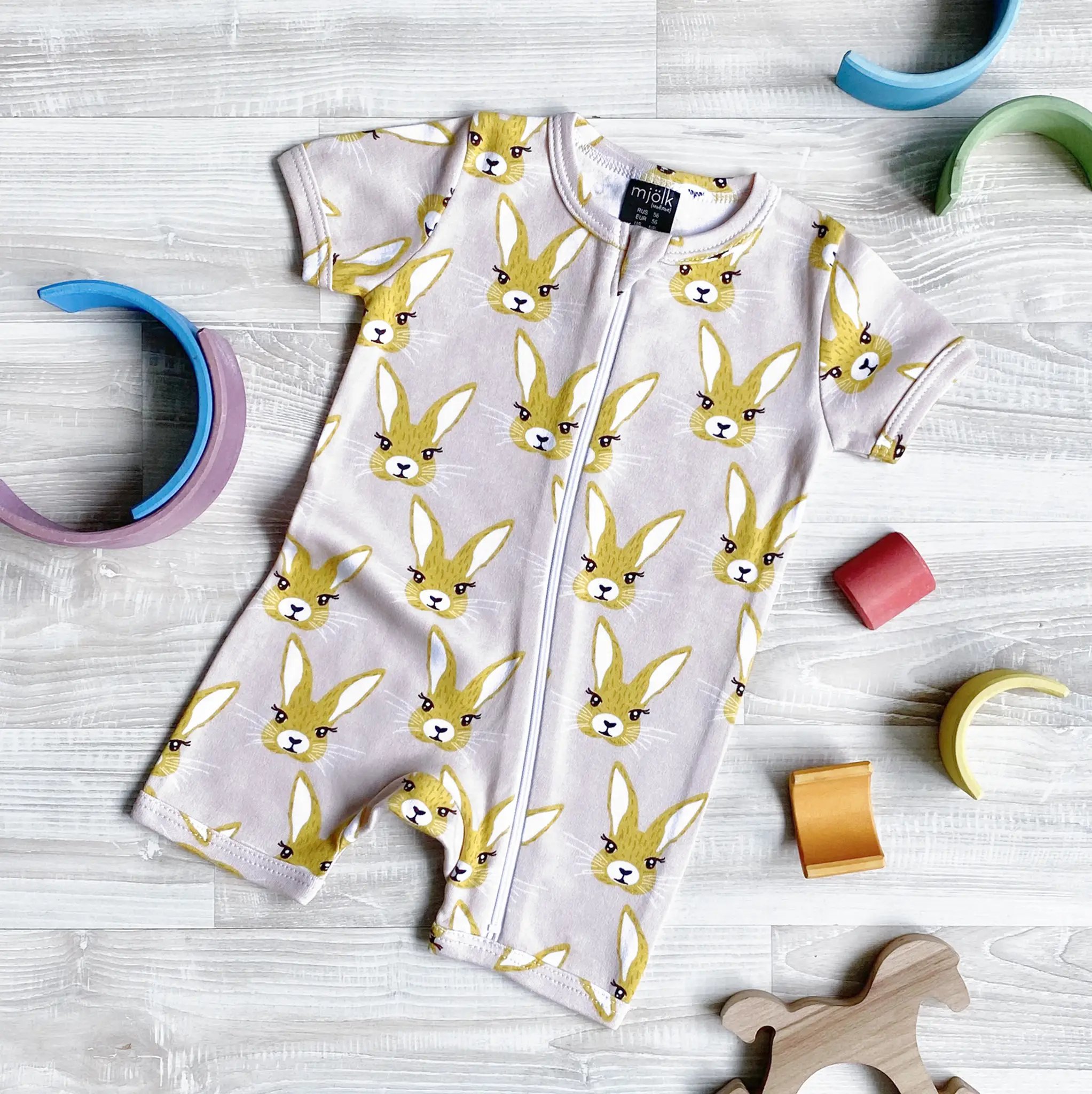 Песочник Mjolk Sleep and Play Зайчики 56